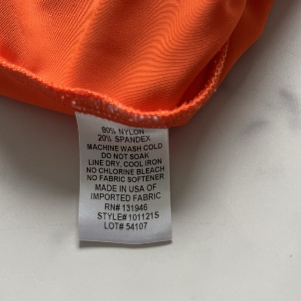 Jude Connally Ella Mini Dress Jude Cloth Orange Sz Medium Dopamine Preppy Chic - Picture 8 of 10